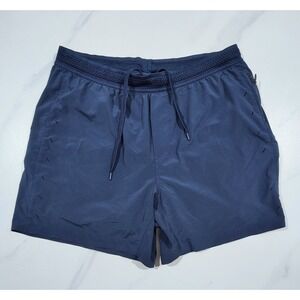 Ten Thousand Men's The Session Gym Shorts Blue XL 5" Inseam Extra Large Lined